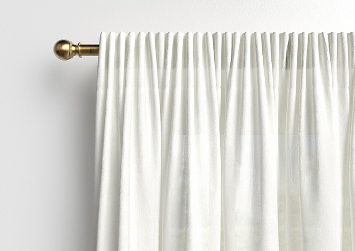 Salerno Voile, Coastal White - Made to Measure Curtains - Image 10